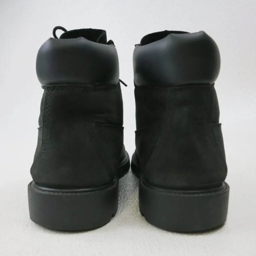 Timberland Nubuck Leather Premium Waterproof Hiking Boots Shoes Footwear Boys 6
